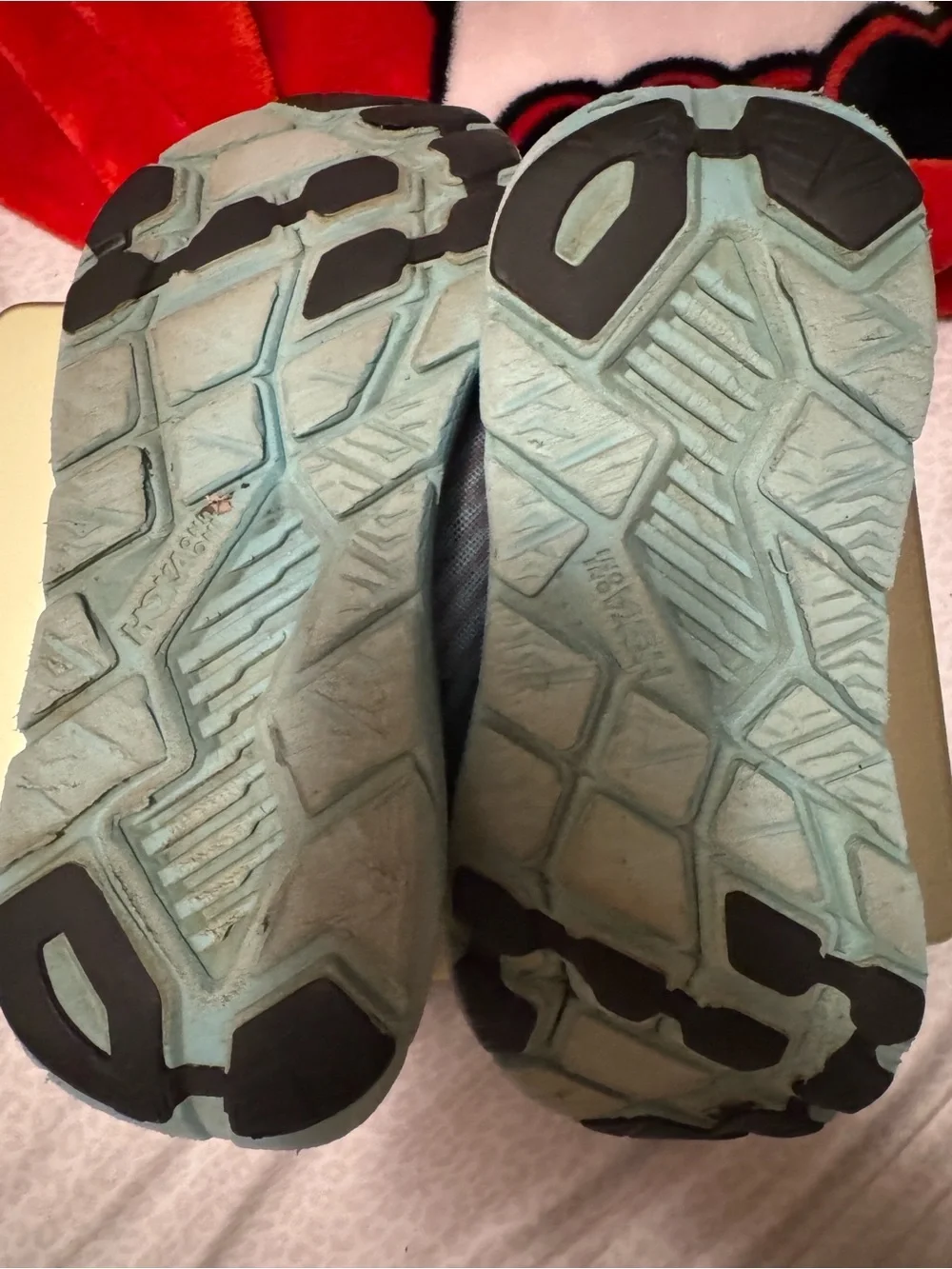Hoka Women’s Athletic Shoes - Gray with Light Blue